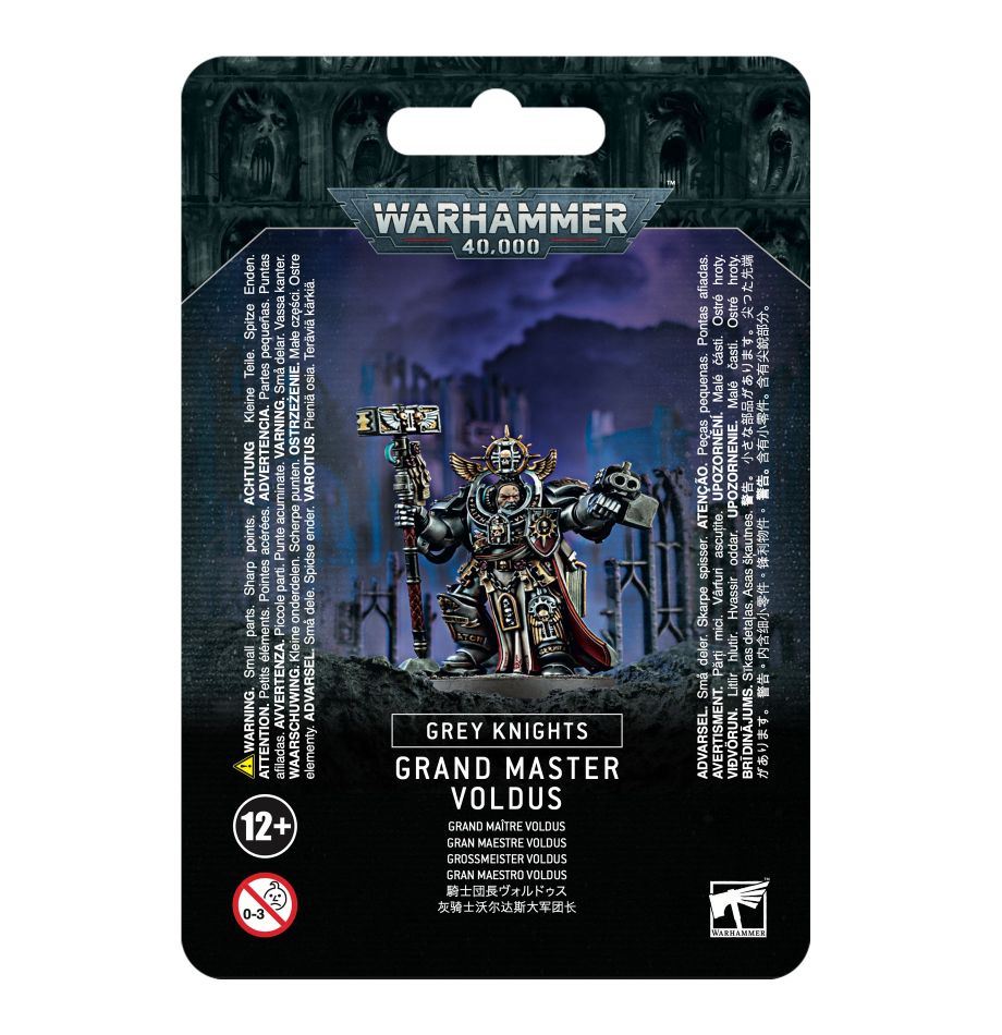 Warhammer: 40K - Grey Knights - Grand Master Voldus