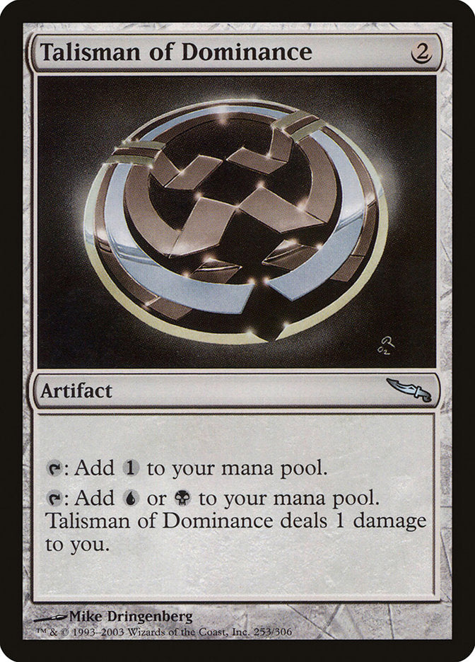 Talisman of Dominance, Mirrodin Card Art