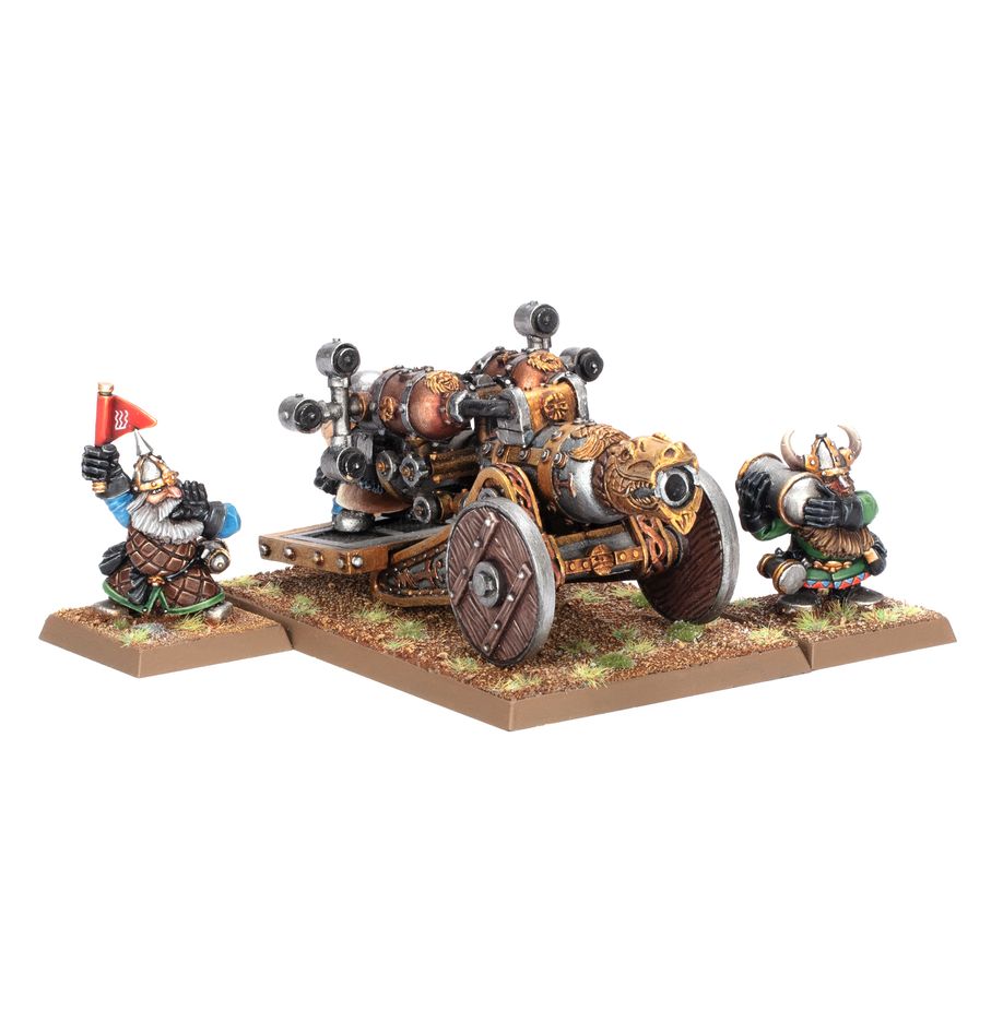 Warhammer: The Old World - Dwarfen Mountain Holds - Flame Cannon