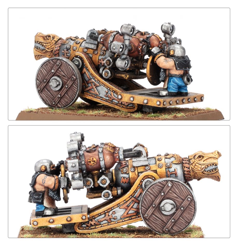 Warhammer: The Old World - Dwarfen Mountain Holds - Flame Cannon