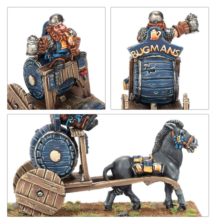 Warhammer: The Old World - Dwarfen Mountain Holds - Bugman's Cart
