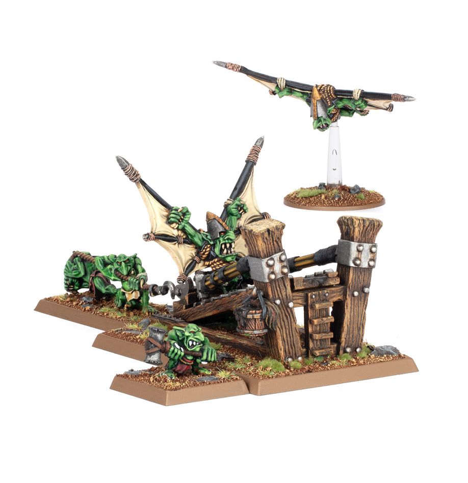 Warhammer: The Old World - Orc &amp; Goblin Tribes - Goblin Doom Diver Catapult