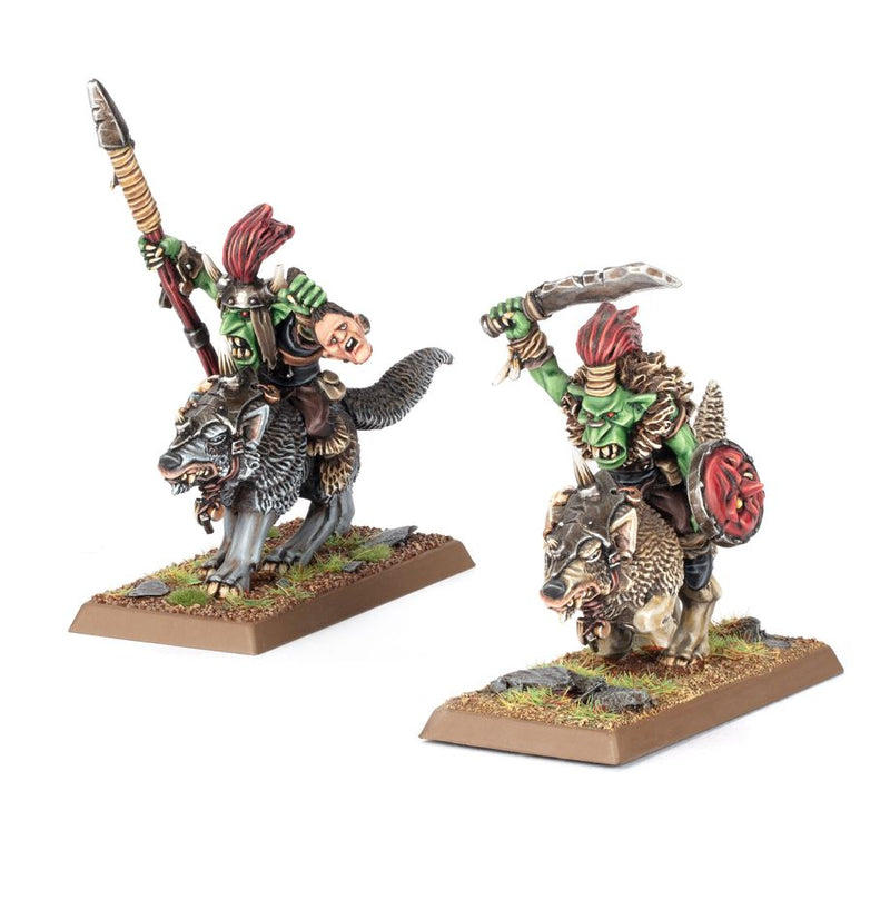 Warhammer: The Old World - Orc & Goblin Tribes - Goblin Wolf Rider Bosses