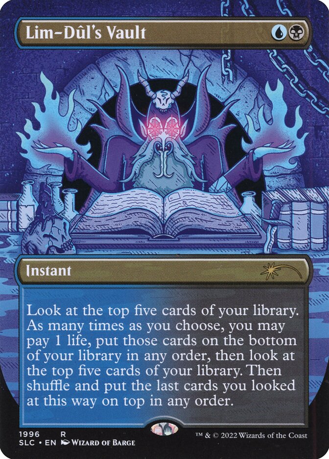 Lim-Dûl's Vault, Secret lair 30th anniversary countdown kit Card Art