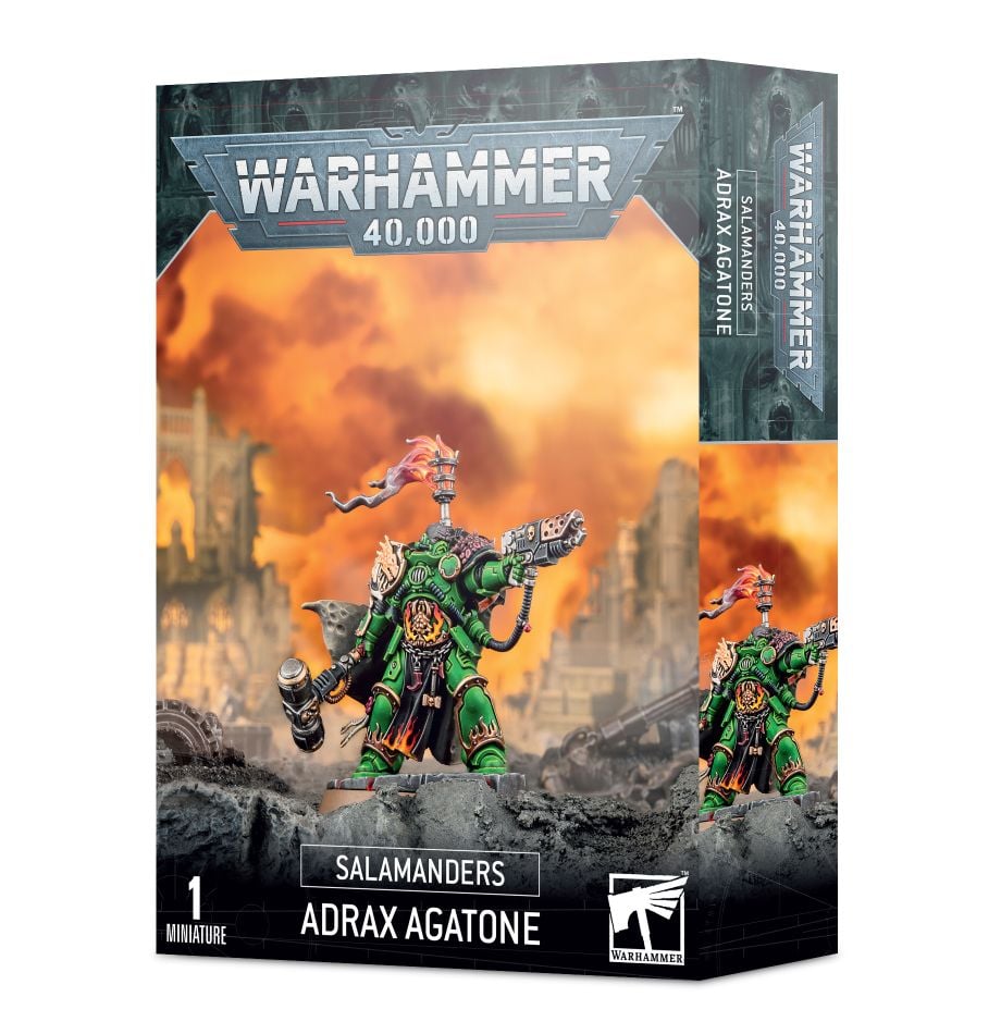 Warhammer: 40K - Salamanders - Adrax Agatone