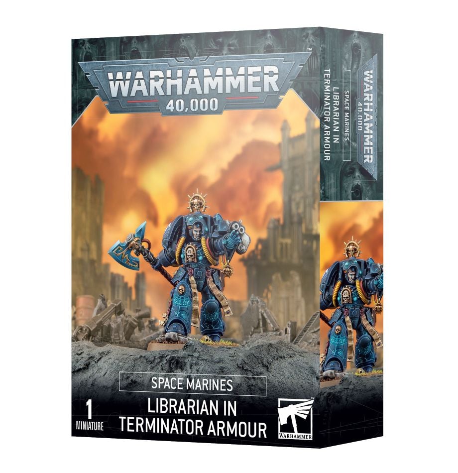 Warhammer: 40K - Space Marines - Librarian in Terminator Armour