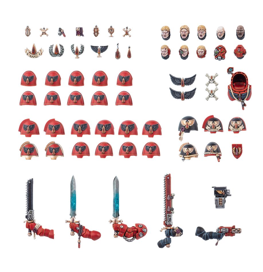 Warhammer: 40K - Blood Angels - Upgrades & Transfers