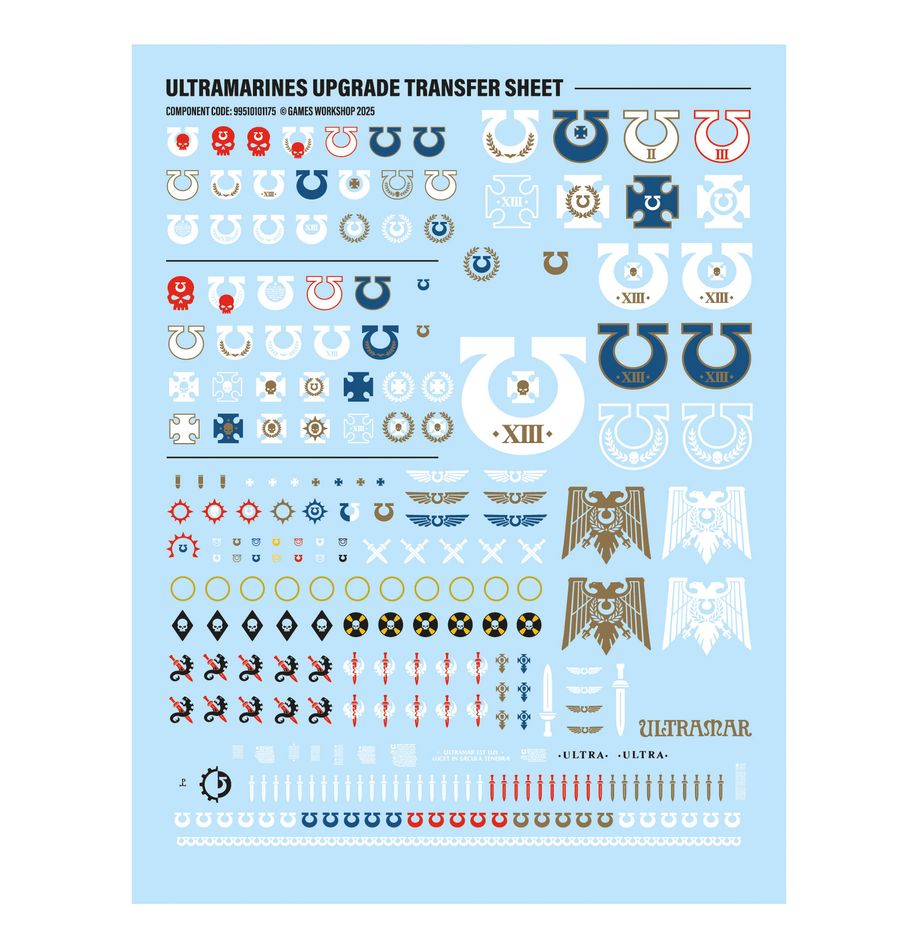 Warhammer: 40K - Ultramarines - Upgrades & Transfers
