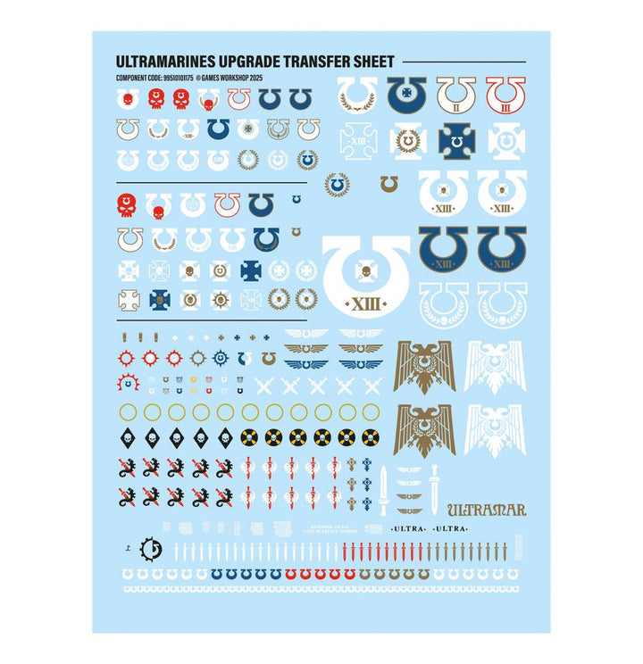 Warhammer: 40K - Ultramarines - Upgrades & Transfers
