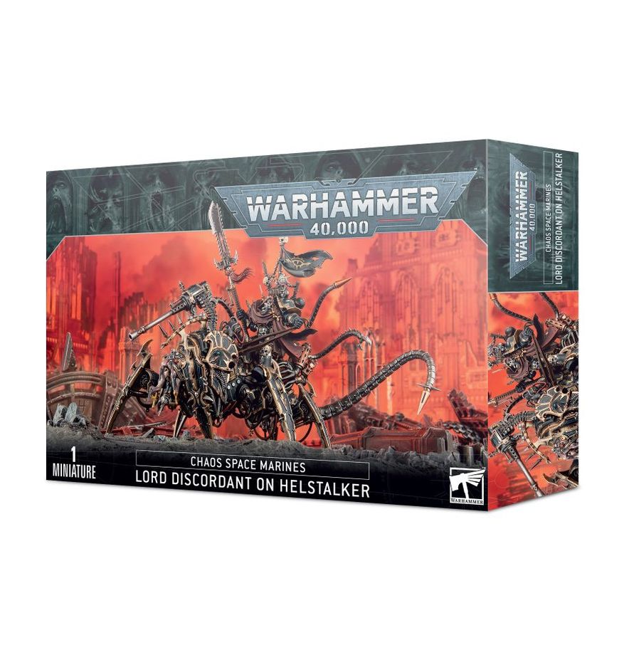 Warhammer: 40K - Chaos Space Marines - Lord Discordant on Helstalker
