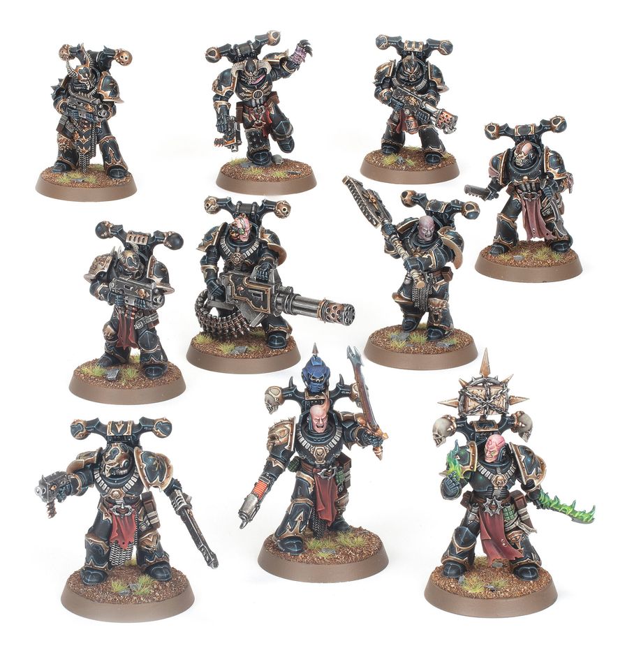 Warhammer: 40K - Chaos Space Marines - Legionaries
