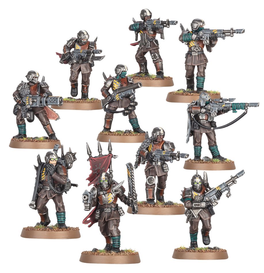 Warhammer: 40K - Chaos Space Marines - Traitor Guardsmen Squad