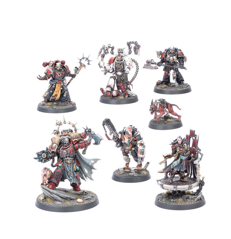 Warhammer: 40K - Chaos Space Marines - Huron Blackheart and the Masters of the Maelstrom