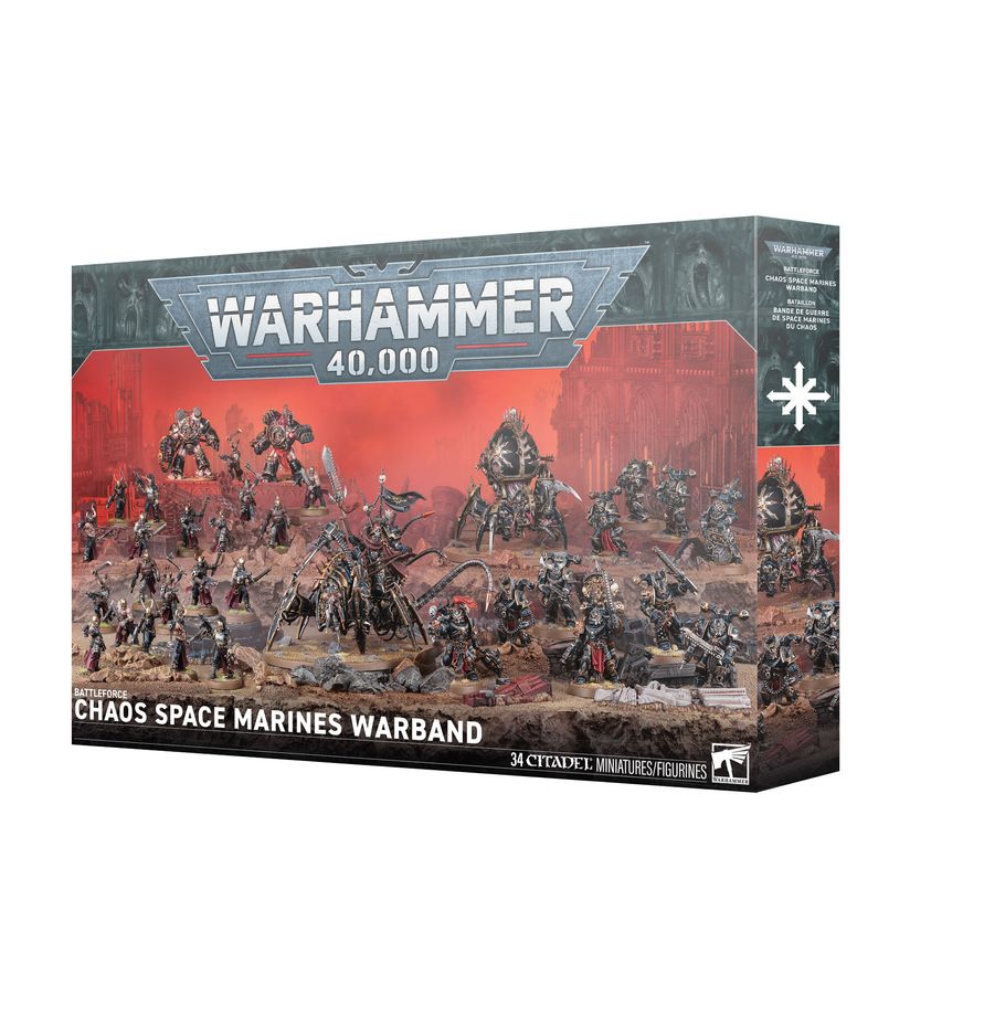 Warhammer: 40K - Battleforce - Chaos Space Marines Warband