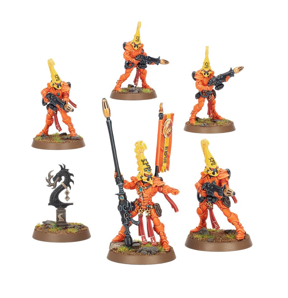 Eldar Aeldari Fire Dragons x6 Metal Sealed NIB OOP Warhammer 40k Eldar Aeldari Fire Dragons x6 Metal Sealed NIB OOP Warhammer 40k