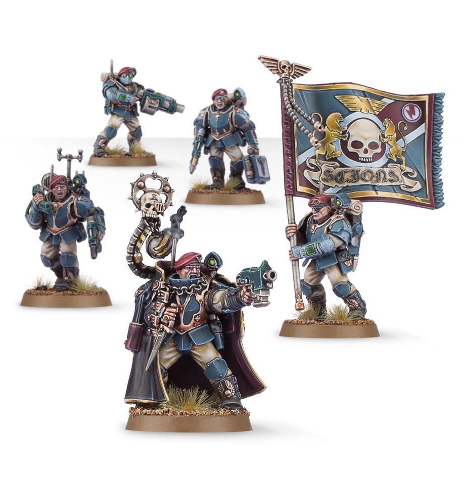 Warhammer: 40K - Astra Militarum - Tempestus Scions