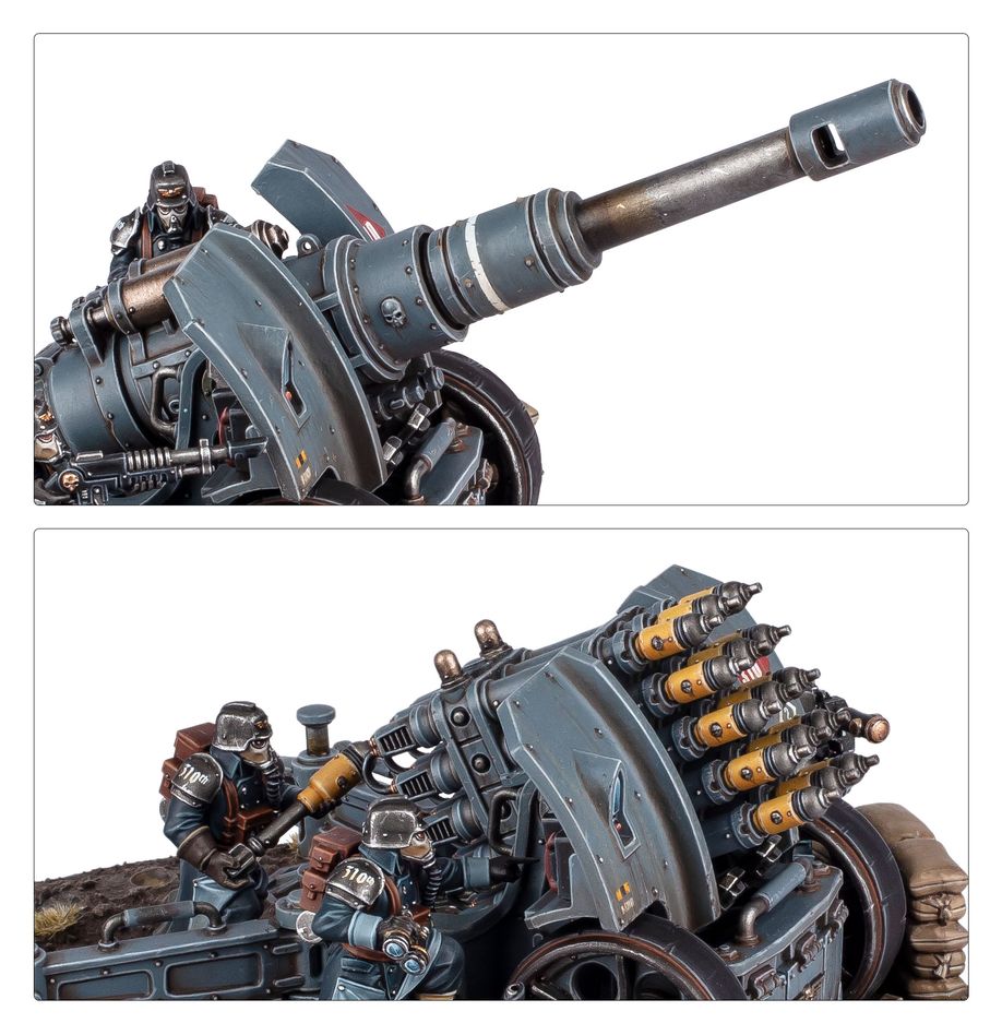 Warhammer: 40K - Astra Militarum - Krieg Artillery Team