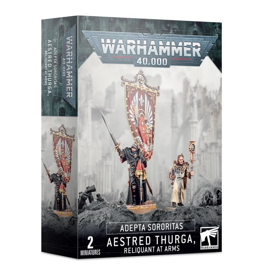 Warhammer: 40K - Adepta Sororitas - Aestred Thurga, Reilquant at Arms