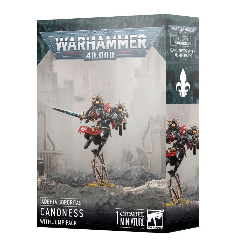 Warhammer: 40K - Adepta Sororitas - Canoness with Jump Pack