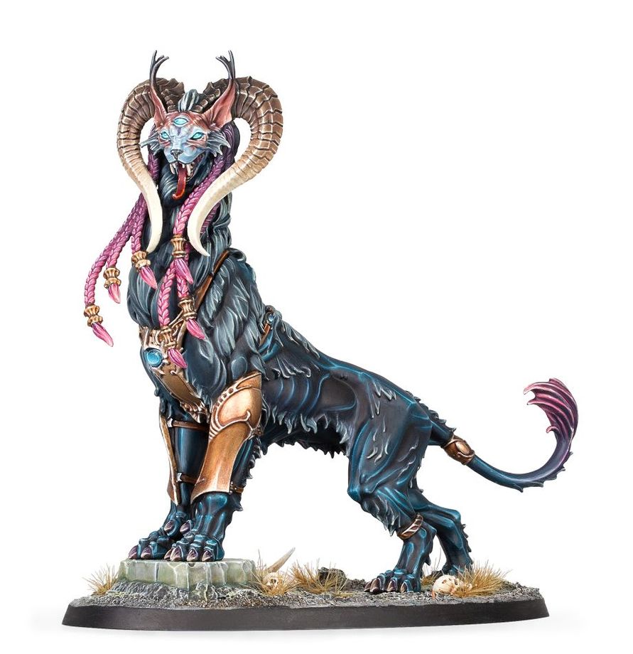 Warhammer: Age of Sigmar - Slaves To Darkness - Mindstealer Sphiranx