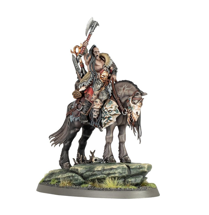 Warhammer: Age of Sigmar - Slaves To Darkness - Darkoath Chieftain on Warsteed