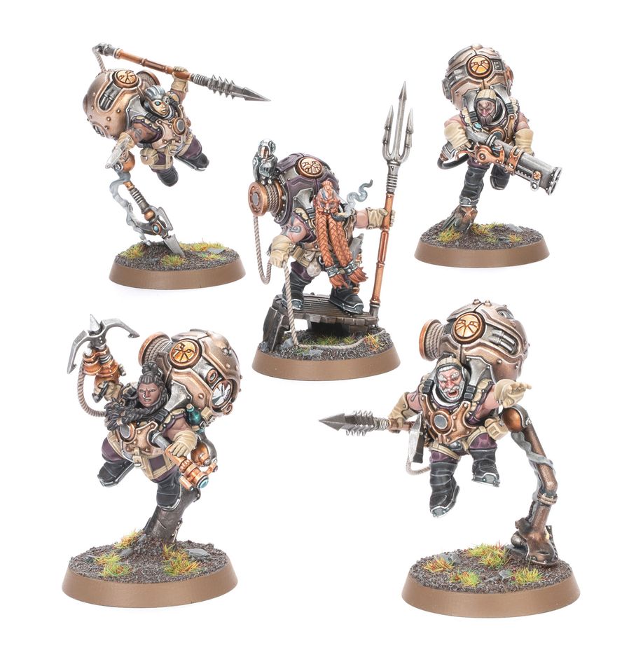 Warhammer: Age of Sigmar - Kharadron Overlords - Vongrim Harpoon Crew