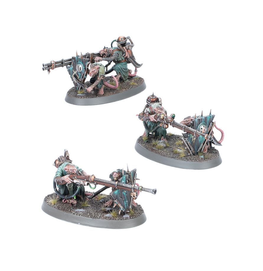 Warhammer: Age of Sigmar - Skaven - Warplock Jezzails