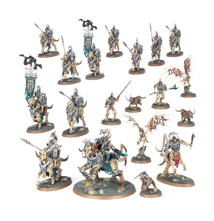 Warhammer: Age of Sigmar - Spearhead - Ossiarch Bonereapers - Kavalos Vanguard