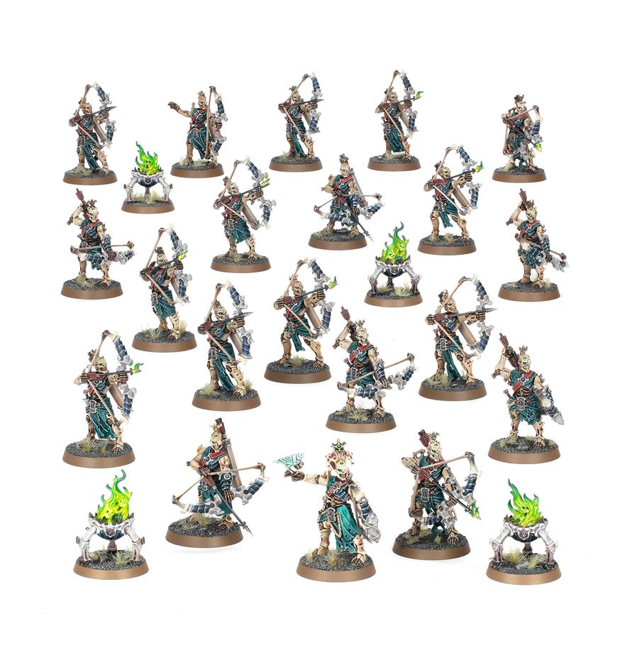 Warhammer: Age of Sigmar - Ossiarch Bonereapers - Mortek Triaxes