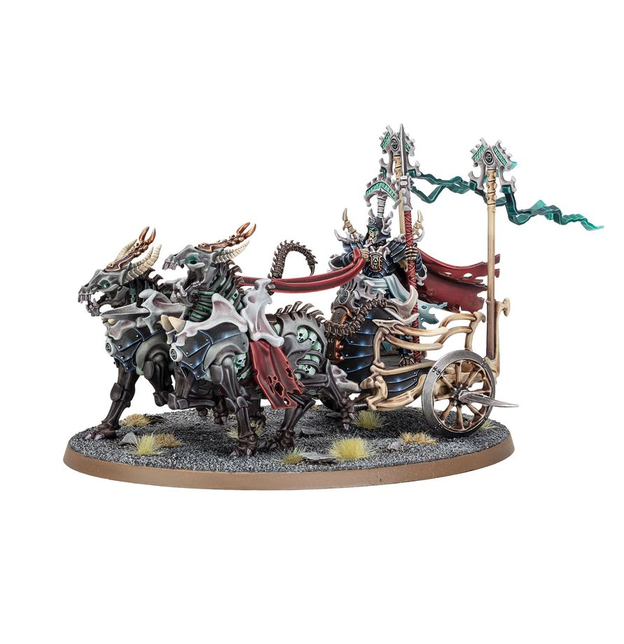 Warhammer: Age of Sigmar - Ossiarch Bonereapers - Liege-Kavalos On War Chariot
