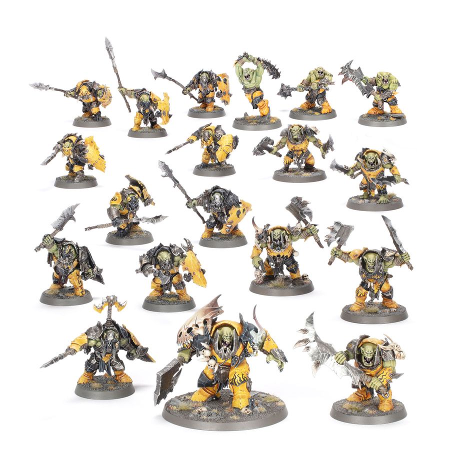 Warhammer: Age of Sigmar - Spearhead - Orruk Warclans: Ironjawz Bigmob