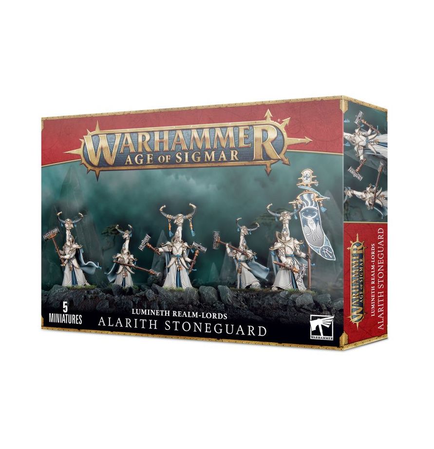 Warhammer: Age of Sigmar - Lumineth Realm-Lords - Alarith Stone Guard