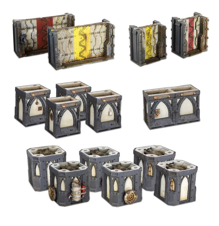 Necromunda - Zone Mortalis - Columns and Walls