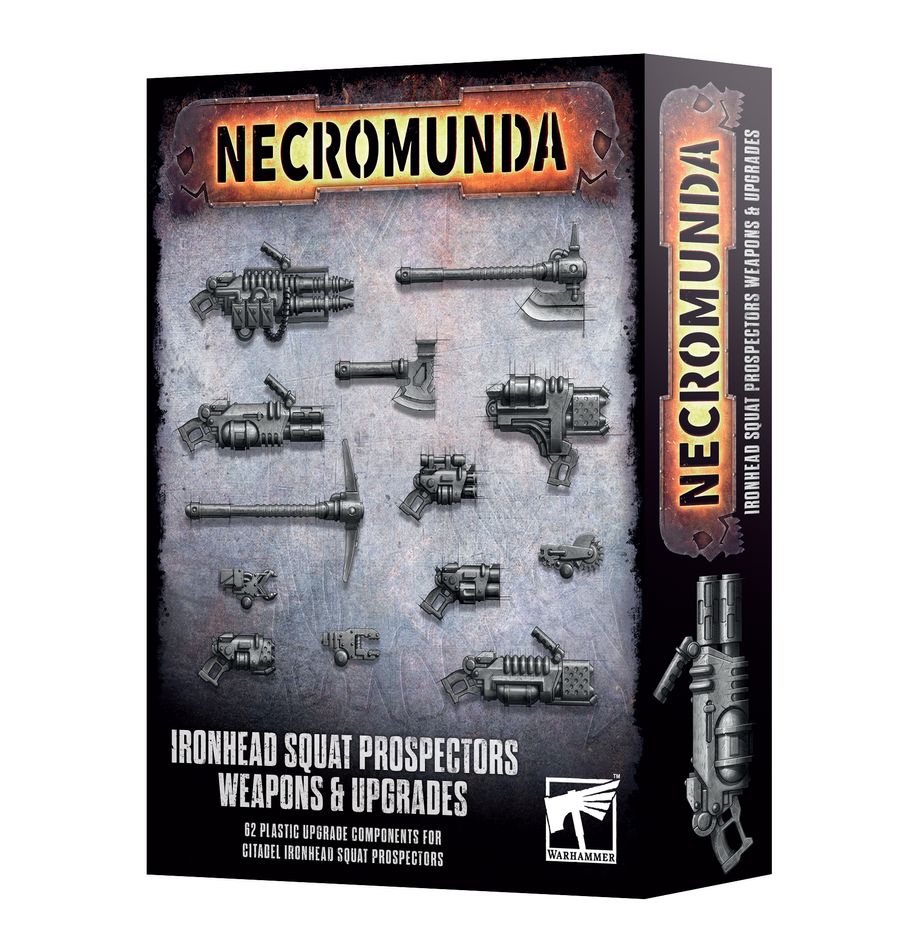 Necromunda - Squat Prospectors - Weapons and Upgrades