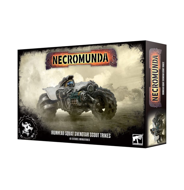 Necromunda - Squat Prospectors - Svenotar Scout Trikes
