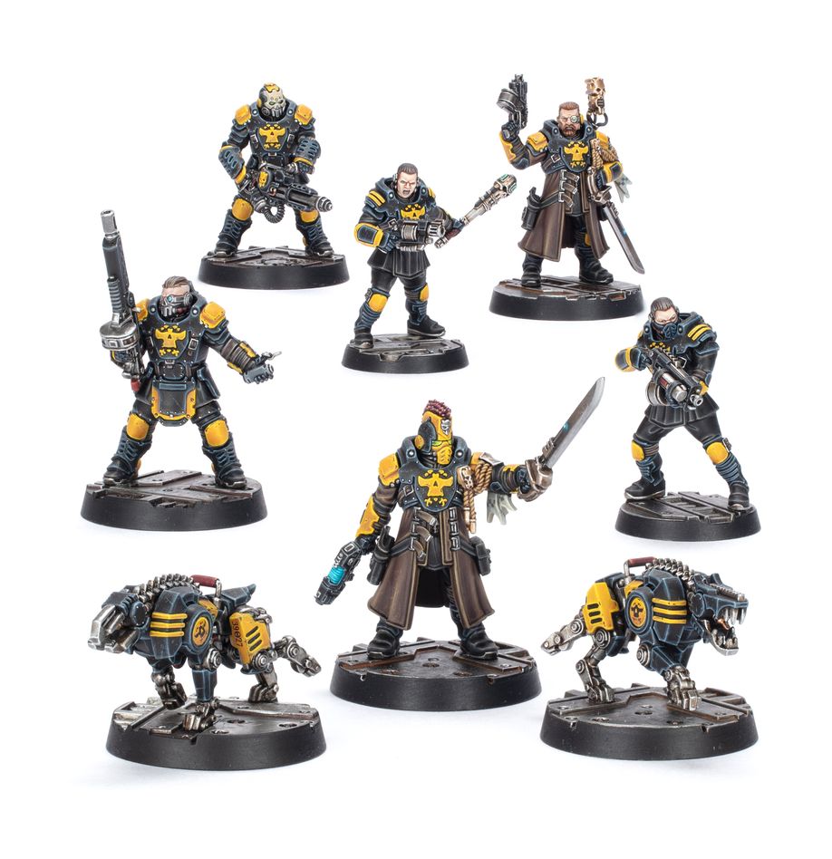 Necromunda - Enforcer Captains & Sergeants