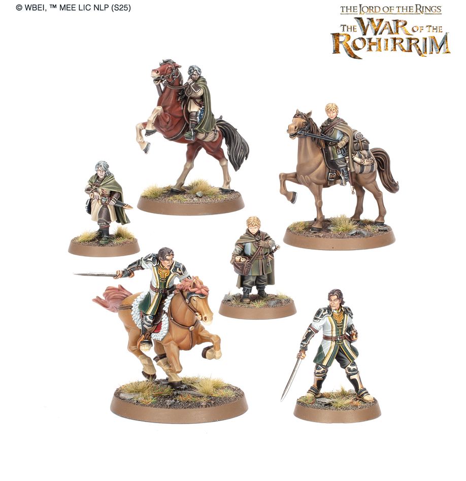 ME:SBG - War of the Rohirrim - Fréaláf Hildeson, Olwyn & Lief - Heroes of Rohan