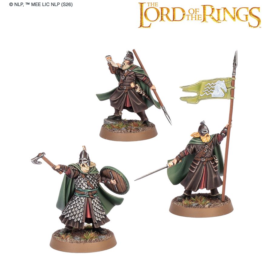 ME:SBG - Warriors of Rohan Commanders