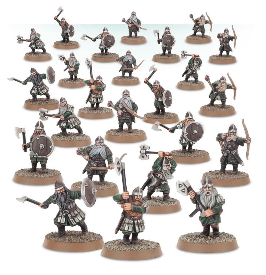 ME:SBG - The Lord of the Rings - Dwarf Warriors