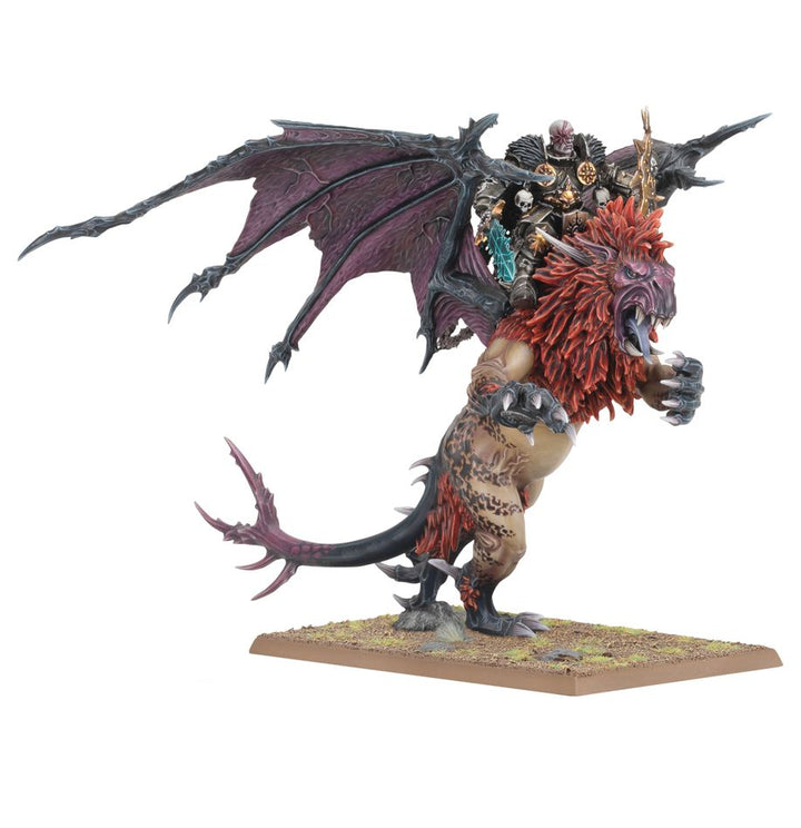 Warhammer: The Old World - Warriors of Chaos - Chaos Lord on Manticore