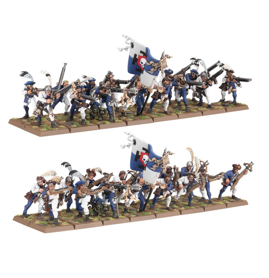 Figurine Warhammer Mordheim Empire Ostlander Avec Arme De Jet - Métal OOP 1999 - Non Peinte