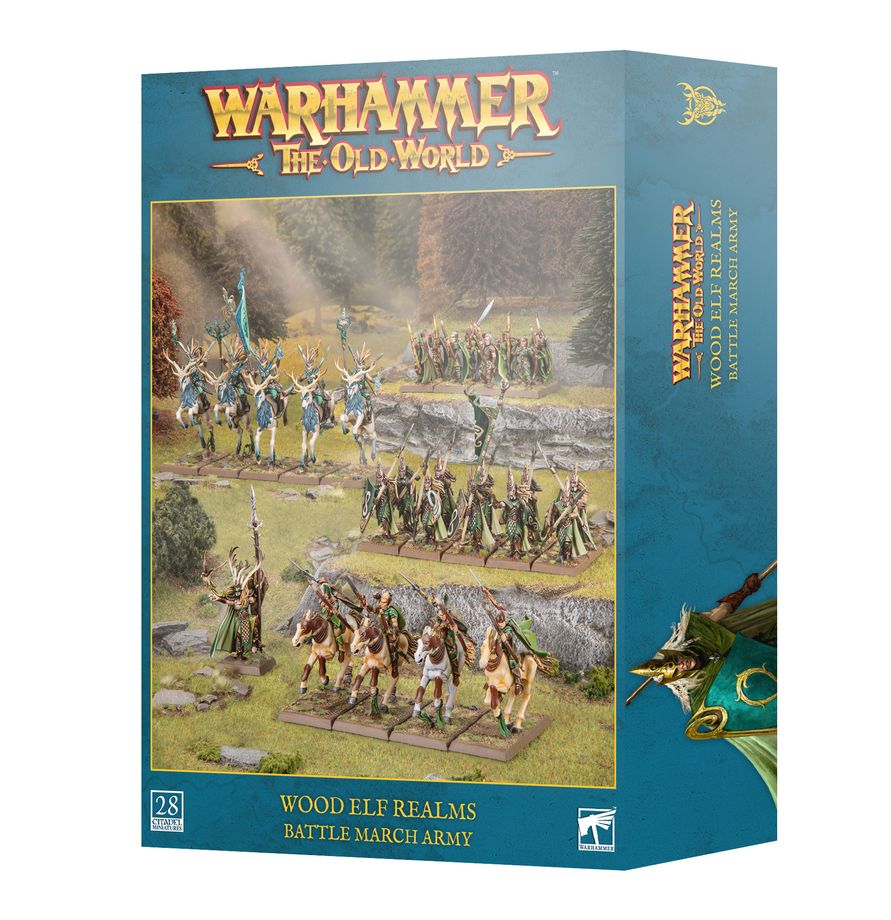 Warhammer: The Old World - Battle March Army - Wood Elf Realms