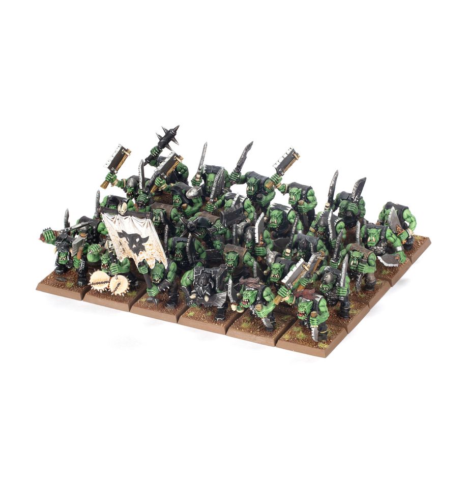 Warhammer: The Old World - Orc & Goblin Tribes - Orc Boyz Mob