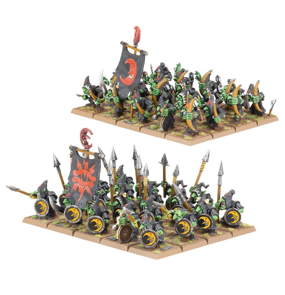 Warhammer: The Old World - Orc & Goblin Tribes - Night Goblin Mob