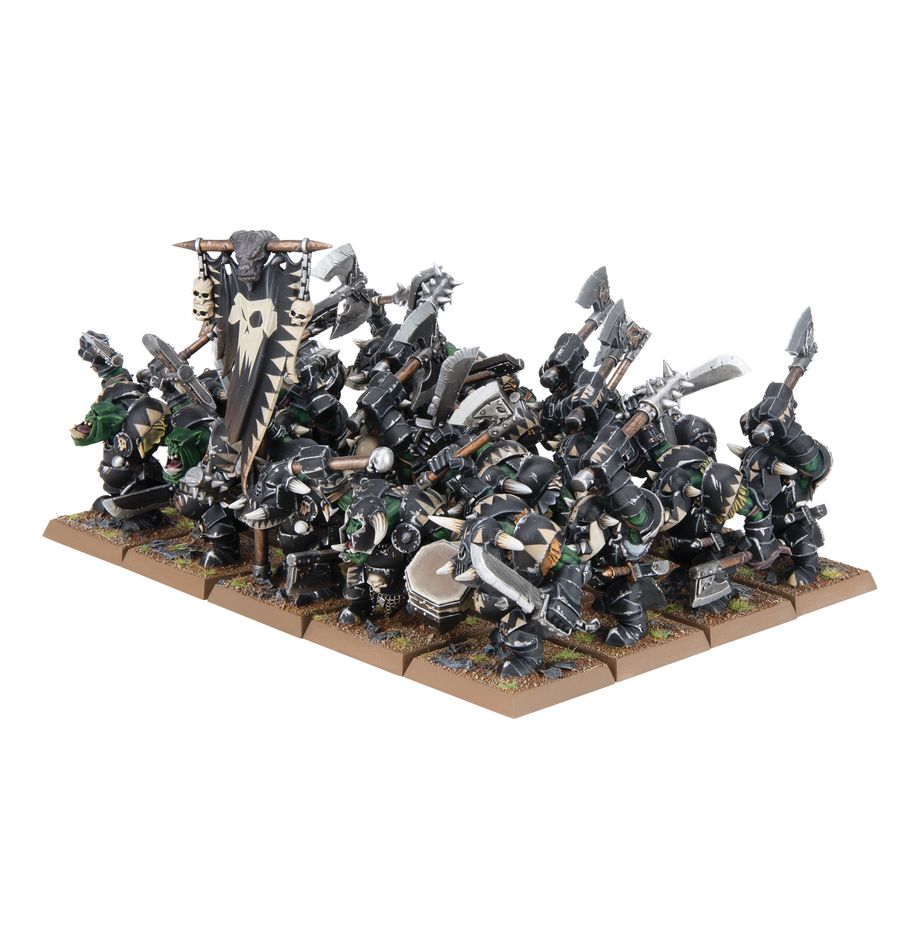 Warhammer: The Old World - Orc & Goblin Tribes - Black Orc Mob