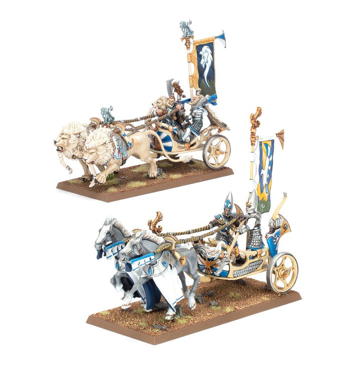 Warhammer: The Old World - High Elf Realms - Tiranoc Chariots