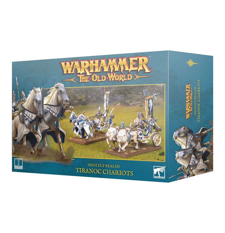 Warhammer: The Old World - High Elf Realms - Tiranoc Chariots