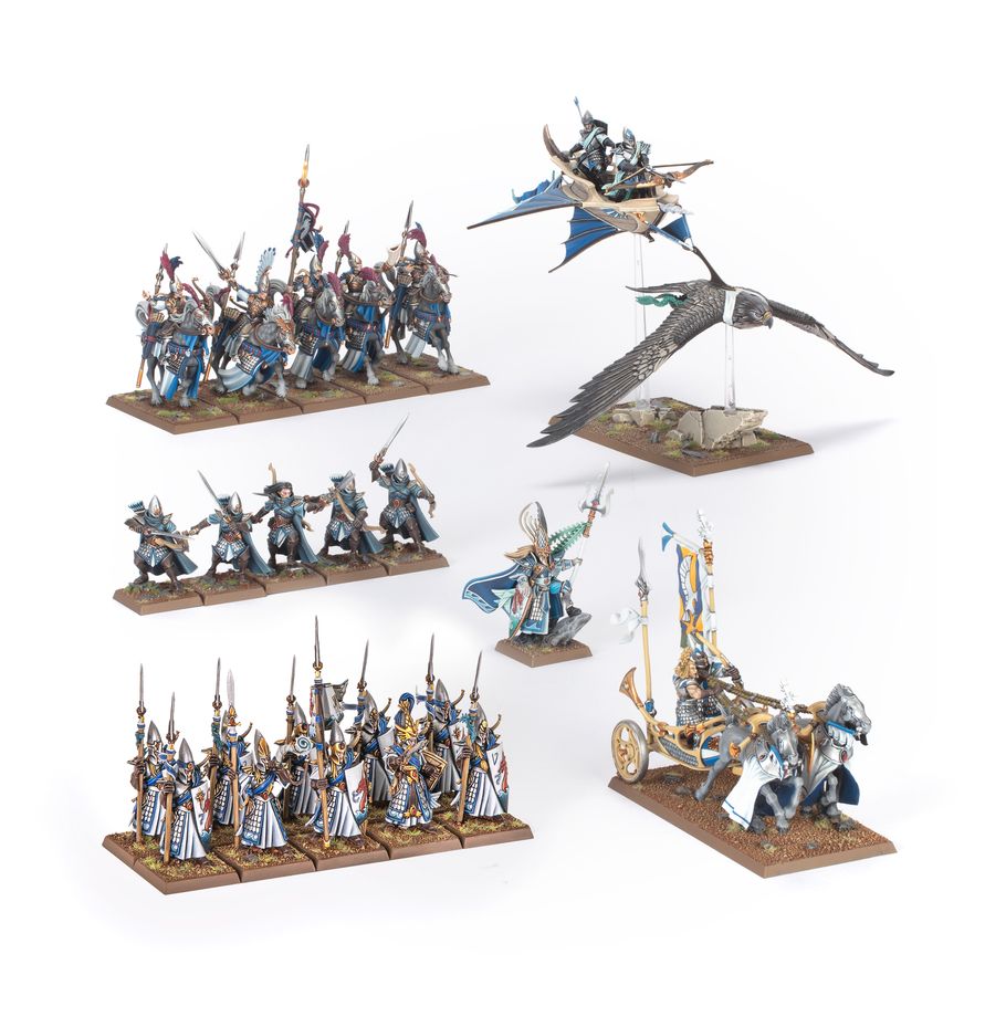 Warhammer: The Old World - Battle March Army - High Elf Realms