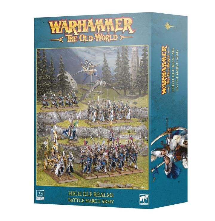 Warhammer: The Old World - Battle March Army - High Elf Realms