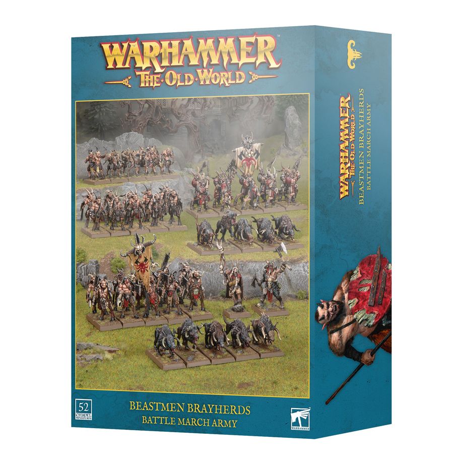 Warhammer: The Old World - Battle March Army - Beastmen Brayherds